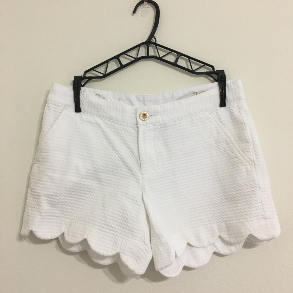 White Lilly Pulitzer shorts